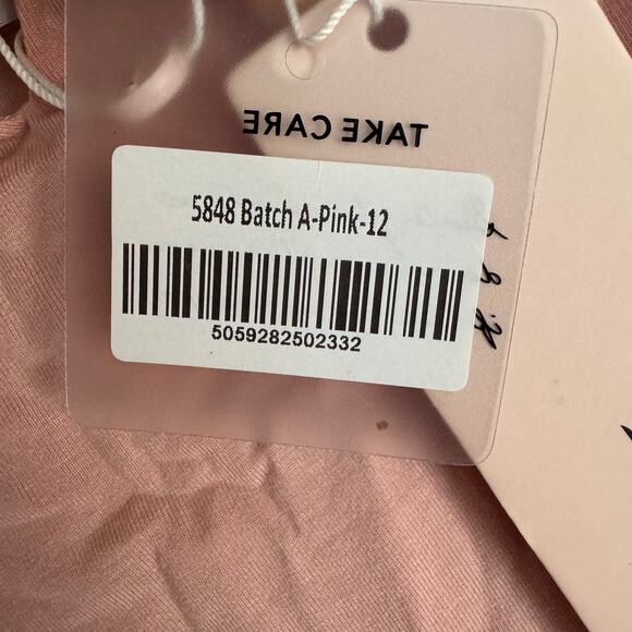 Oh Polly Dress Bellissima Pretty Pink Bodycon Mini Size 8 NWT Weekend Romantic - Picture 7 of 10